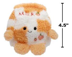 Bum Bumz Peach Milk 4.5 Inch Plush by Aurora World